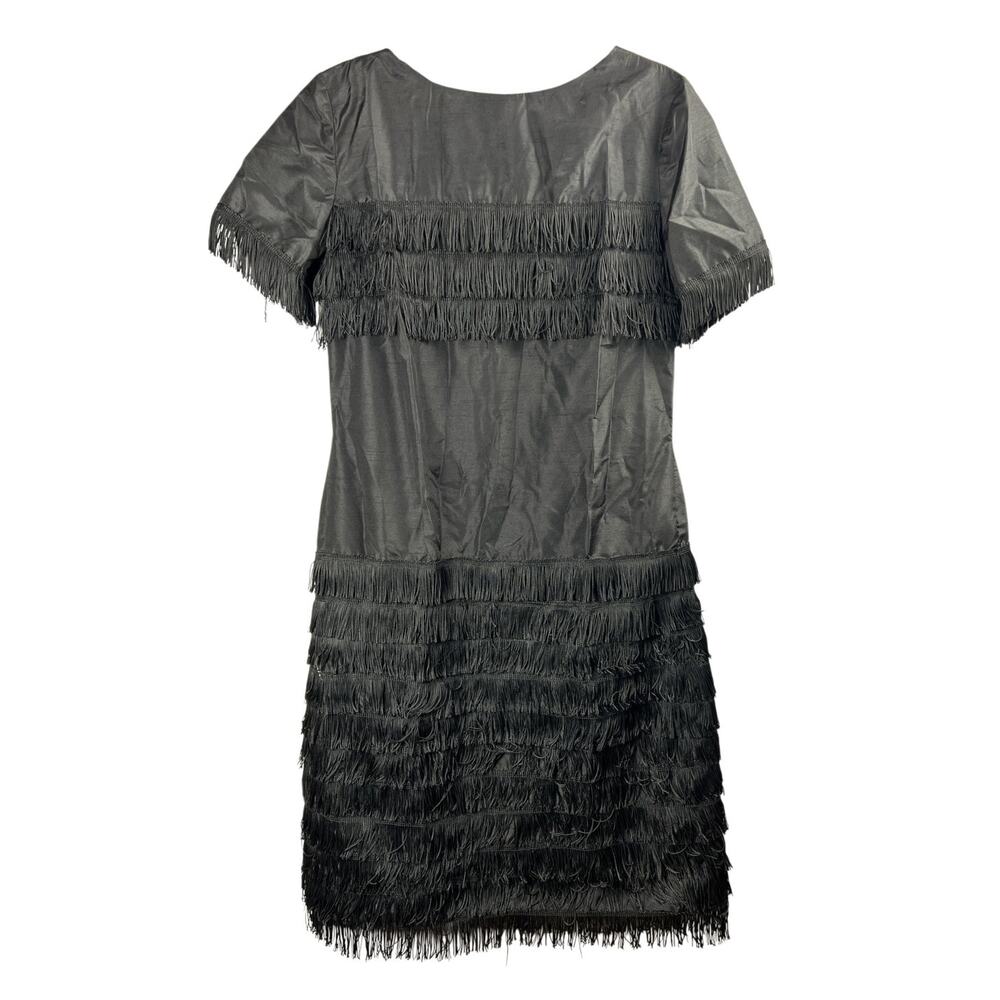 Hamilton Donna Black Fringe Dance Dress Size 10